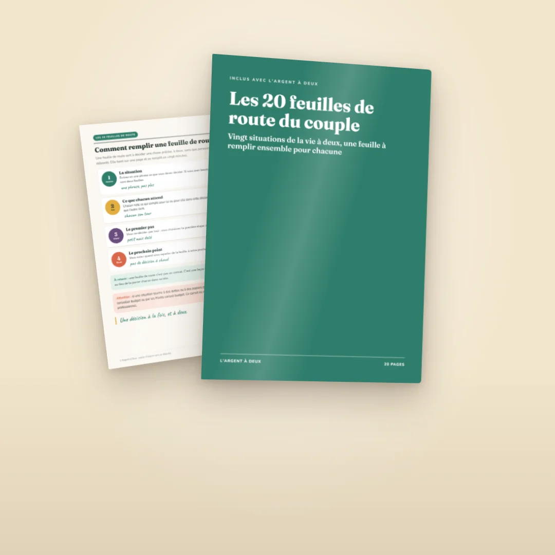Bonus Les 20 feuilles de route du couple